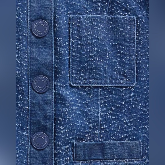 GapStudio Denim Tweed Crop Jacket - Picture 7 of 12